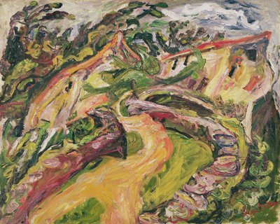 Landschaft, 1919 von Chaim Soutine